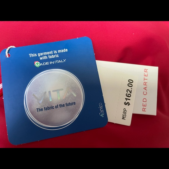 NWT Red Carter One-Shoulder Swimwear - Picture 5 of 5